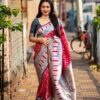 Silk Woven Saree With Zari Woven Design - Image 6