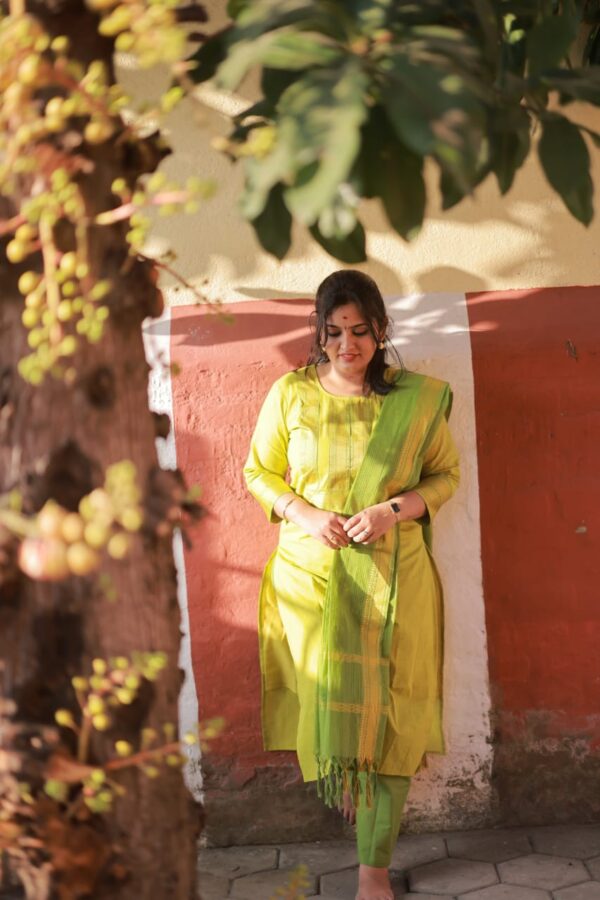 Festive Wear Cotton Salwars - Image 3