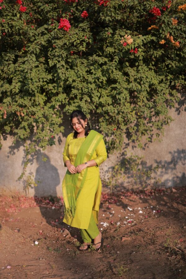 Festive Wear Cotton Salwars - Image 4