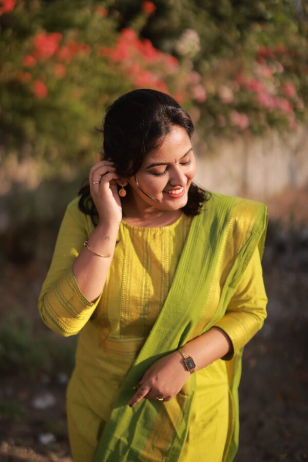 Festive Wear Cotton Salwars - Image 6