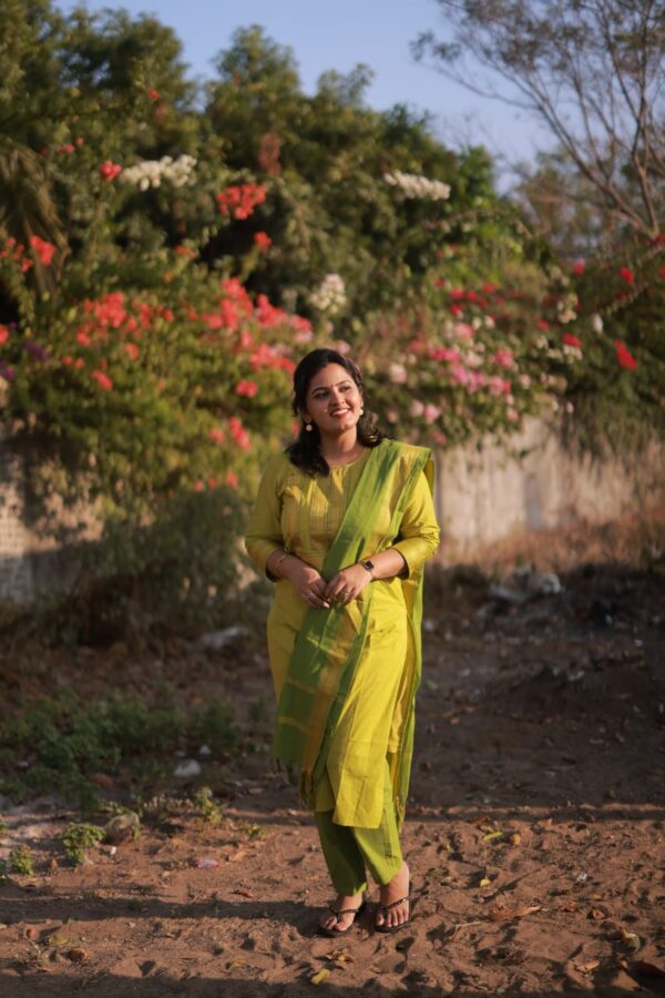 Festive Wear Cotton Salwars - Image 7