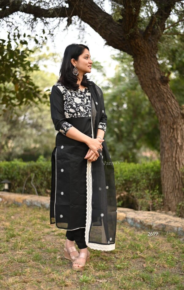 Pure kota doria fabric kurti - Image 2