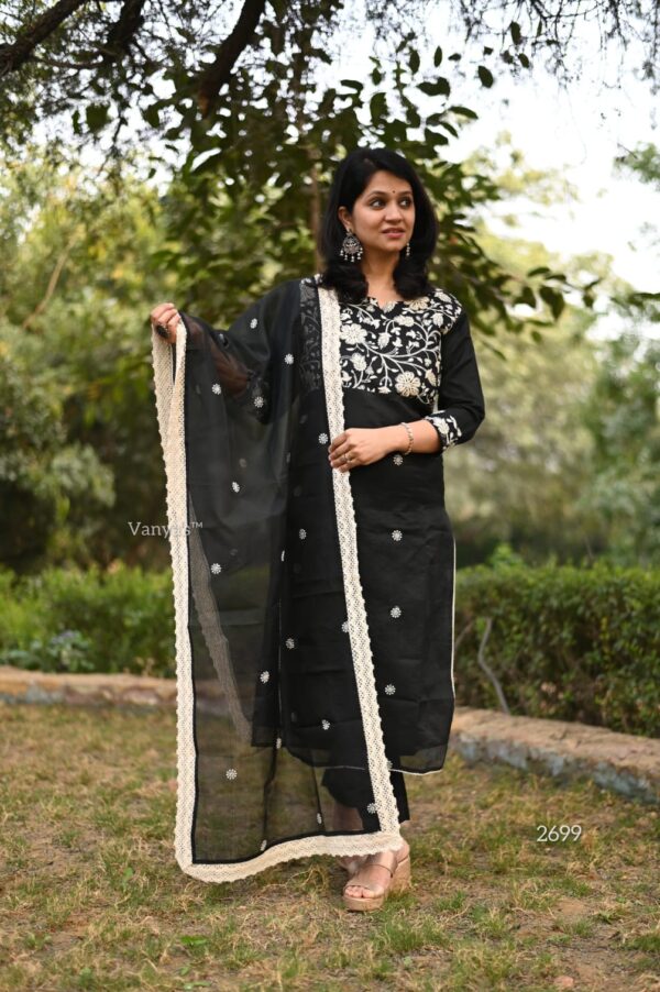 Pure kota doria fabric kurti - Image 9