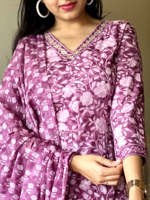 Pure Cotton kurti hand block printed - Image 2