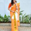 Tye and Dye Cotton Set Mundu - 2.80 - Image 6