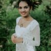 Georgette Aline top and dyeable Georgette with zari buttas Jacket. - Image 4